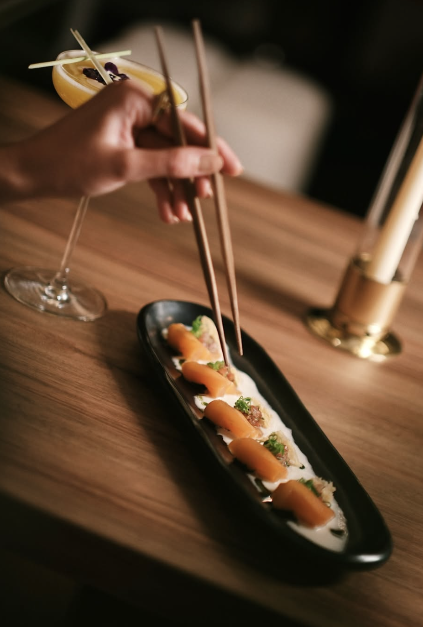 Signature dish at Barry Rooftop & Club